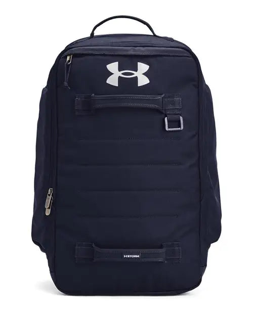 Under Armour 1378413 Contain Laptop Backpack 2.0 - Midnight Navy Metallic Silver - Md Nv / one Size Fits Most