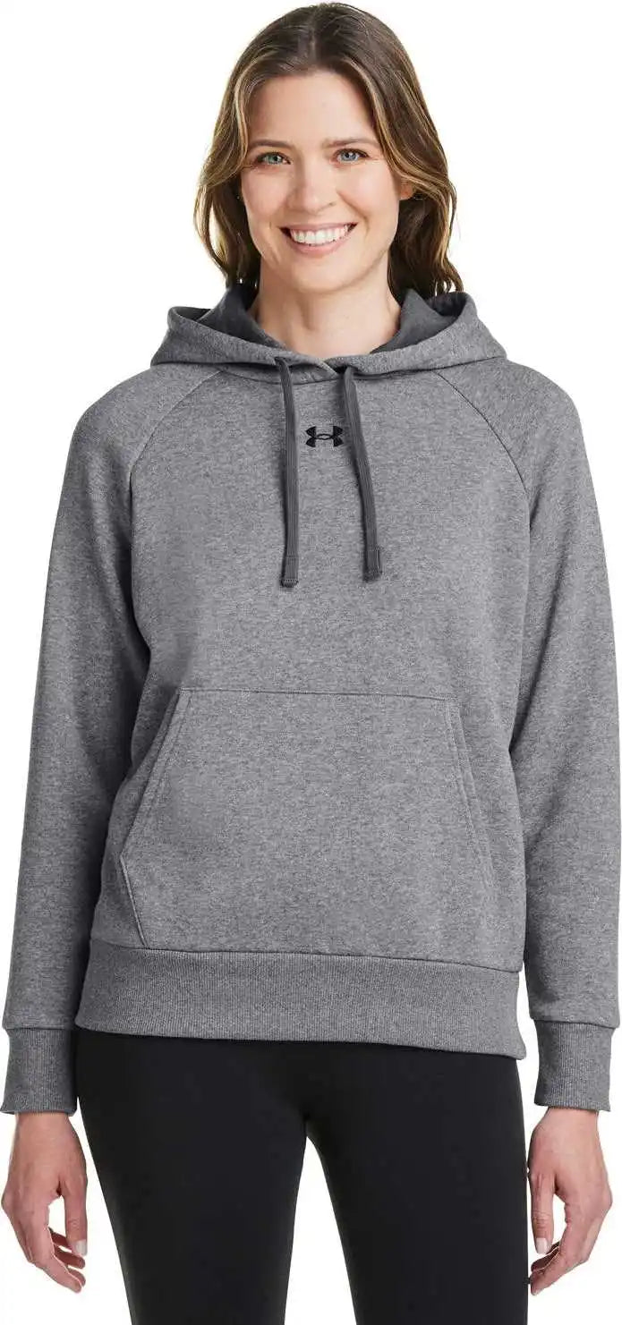 Under Armour 1379500 Ladies’ Rival Fleece Hooded Sweatshirt - Cs Gr Lh