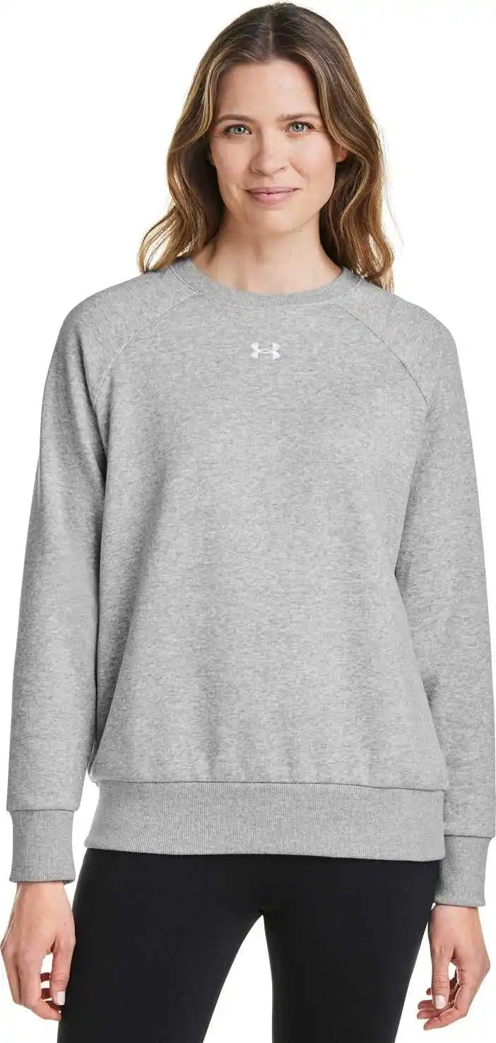 Under Armour 1379508 Ladies’ Rival Fleece Sweatshirt Md Gr Lh