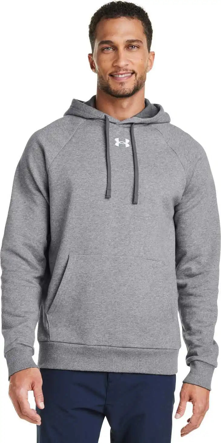 Under Armour 1379757 Men’s Rival Fleece Hooded Sweatshirt Cs Gr Lh