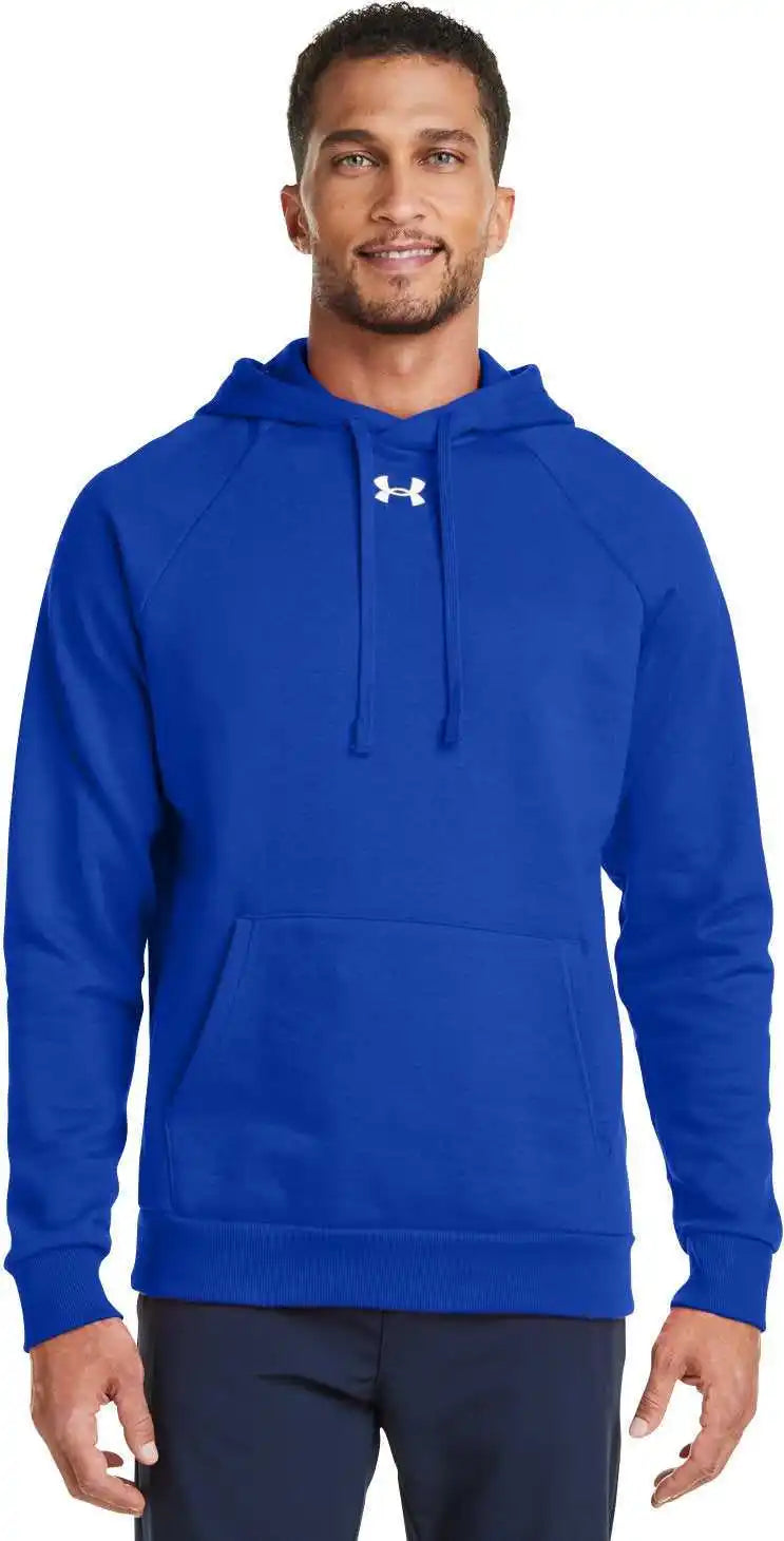 Under Armour 1379757 Men’s Rival Fleece Hooded Sweatshirt Royal