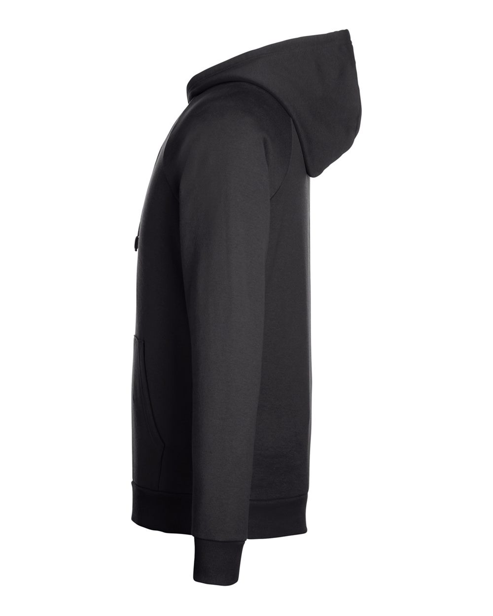Under Armour 1379757 Rival Fleece Hooded Sweatshirt - Black White