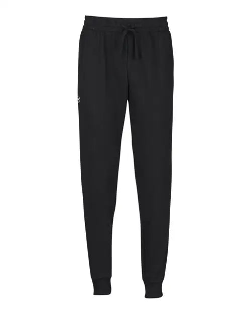 Under Armour 1379774 Rival Fleece Joggers - Black White