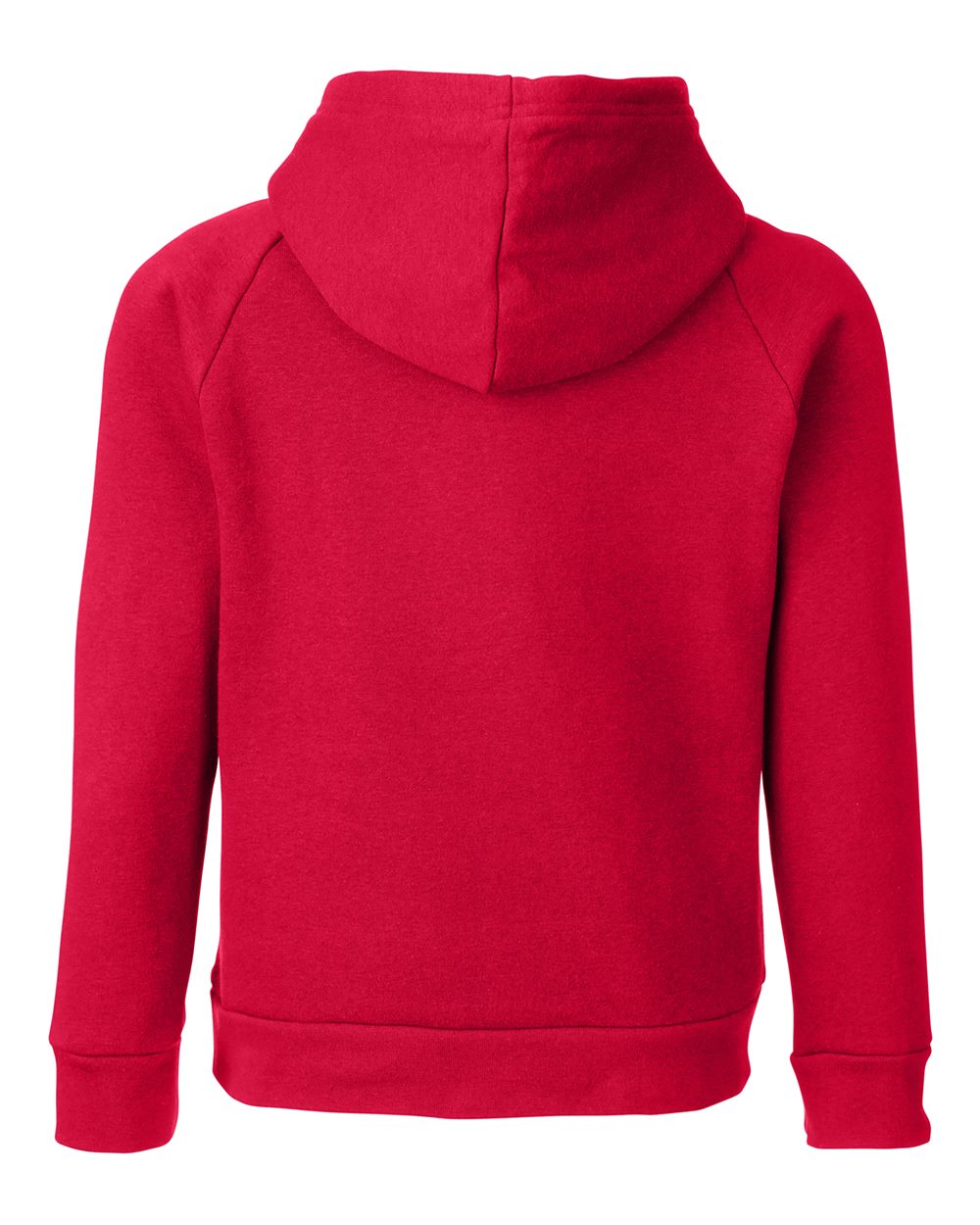 Under Armour 1379792 Youth Rival Fleece Hooded Sweatshirt - Red White