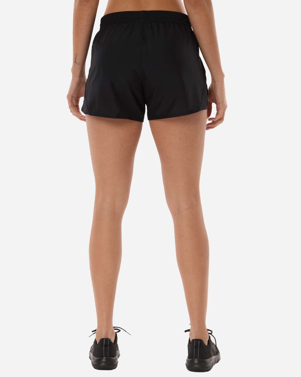 Under Armour 1382968 Women’s Fly-by Unlined 3’’ Short - Black White