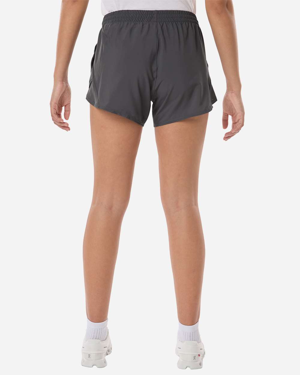 Under Armour 1382968 Women’s Fly-by Unlined 3’’ Short - Castlerock White