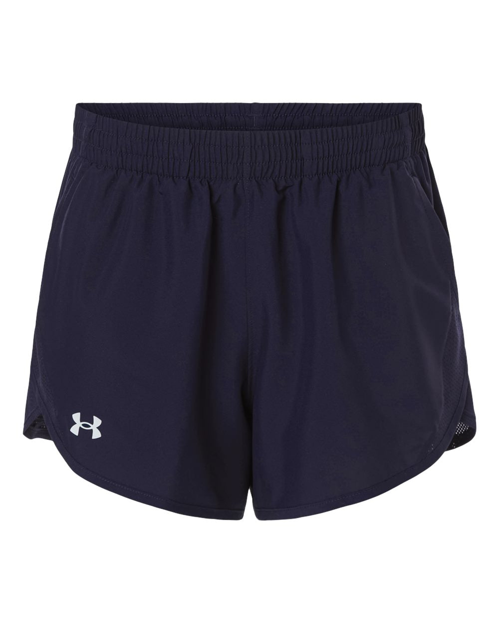 Under Armour 1382968 Women’s Fly-by Unlined 3’’ Short - Midnight Navy White