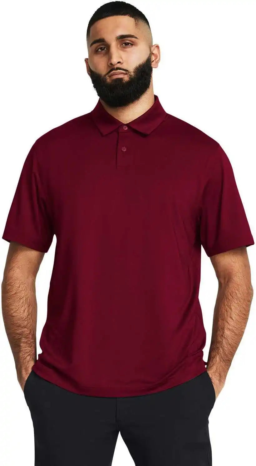 Under Armour 1383255 Men’s Recycled Polo Cardinal