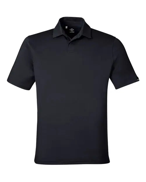 Under Armour 1383255 Recycled Polo - Black White