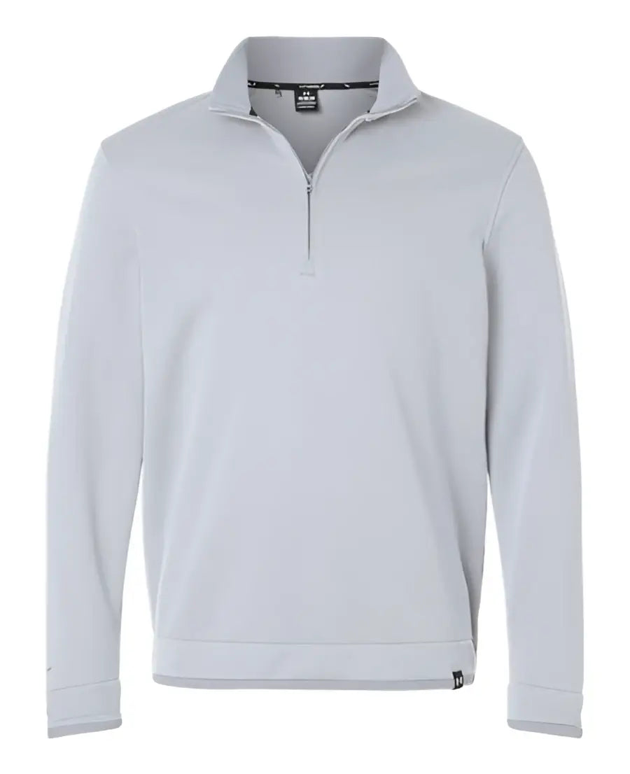Under Armour 1383256 Storm Sweater Fleece Quarter-zip Pullover - Steel White