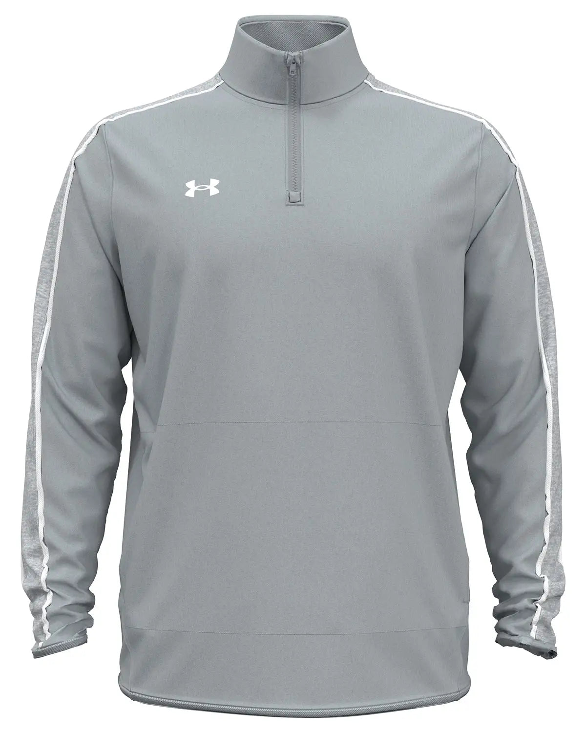 Under Armour 1383260 Command Quarter-zip Pullover 2.0 - Mod Grey White