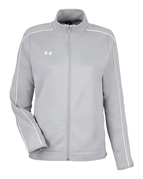 Under Armour 1383272 Women’s Command Full-zip - Mod Grey White