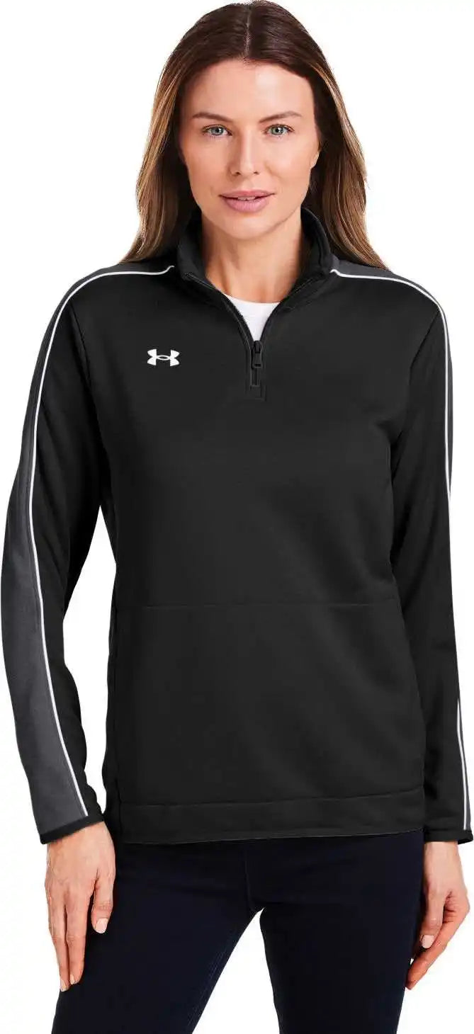 Under Armour 1383274 Ladies’ Command Quarter-zip 20 - Black
