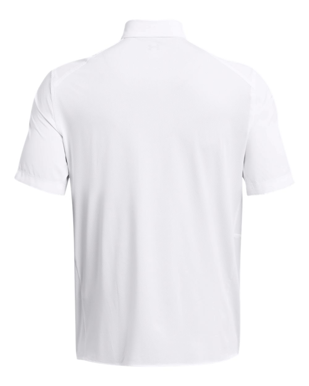 Under Armour 1383571 Men’s Fish Pro Hybrid Woven Short Sleeve - White Halo Grey