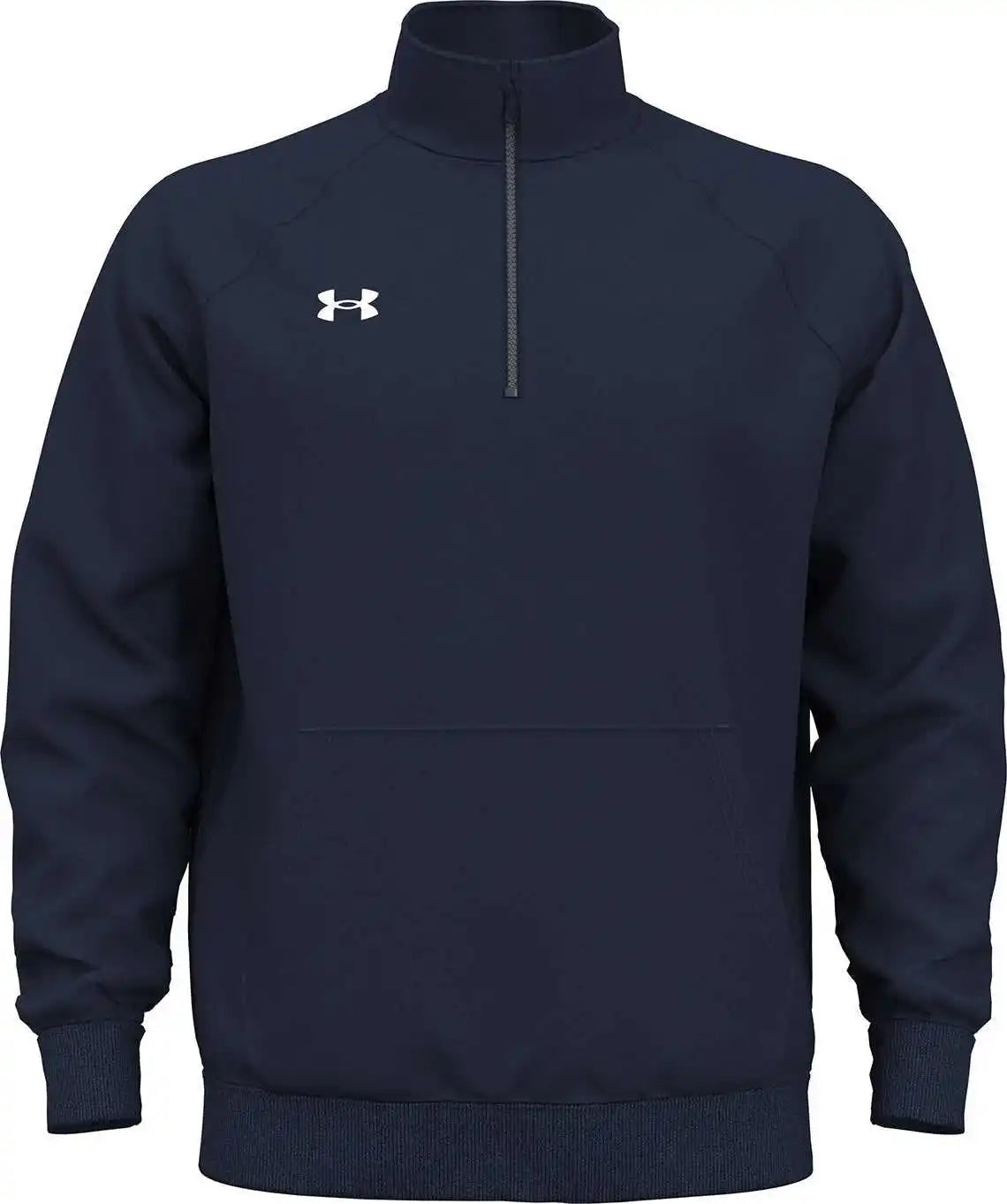 Under Armour 1386016 Men’s Rival Fleece Quarter Zip Mid Nvy