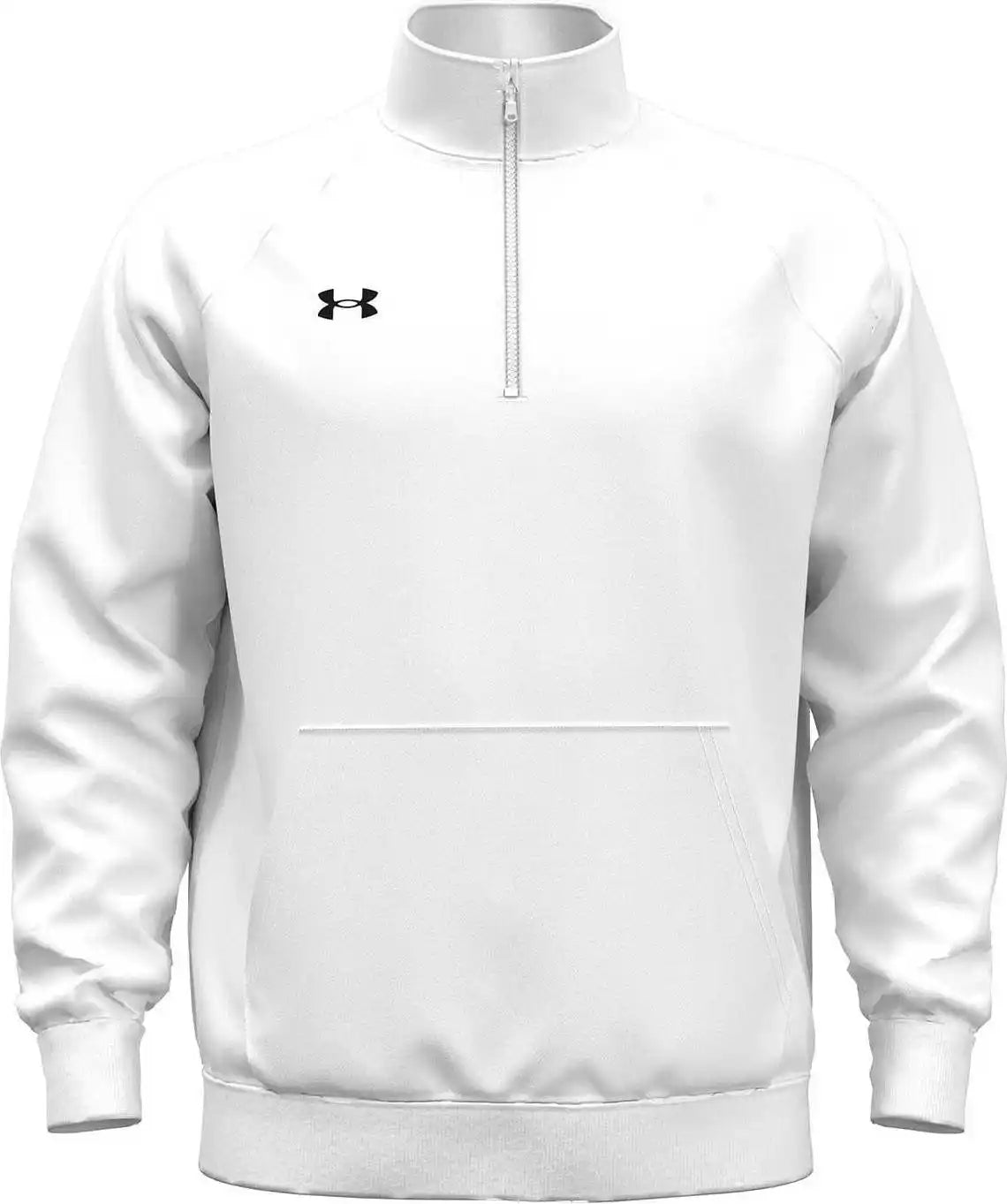 Under Armour 1386016 Men’s Rival Fleece Quarter-zip - White