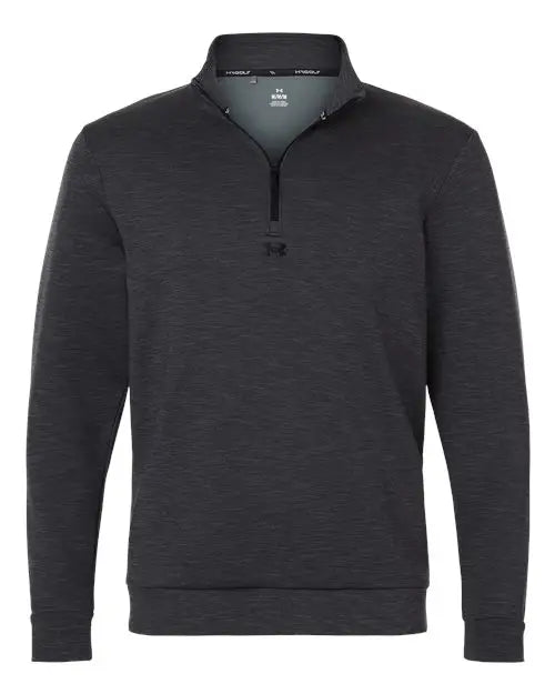 Under Armour 1387124 Drive Midlayer Quarter-zip Pullover - Black