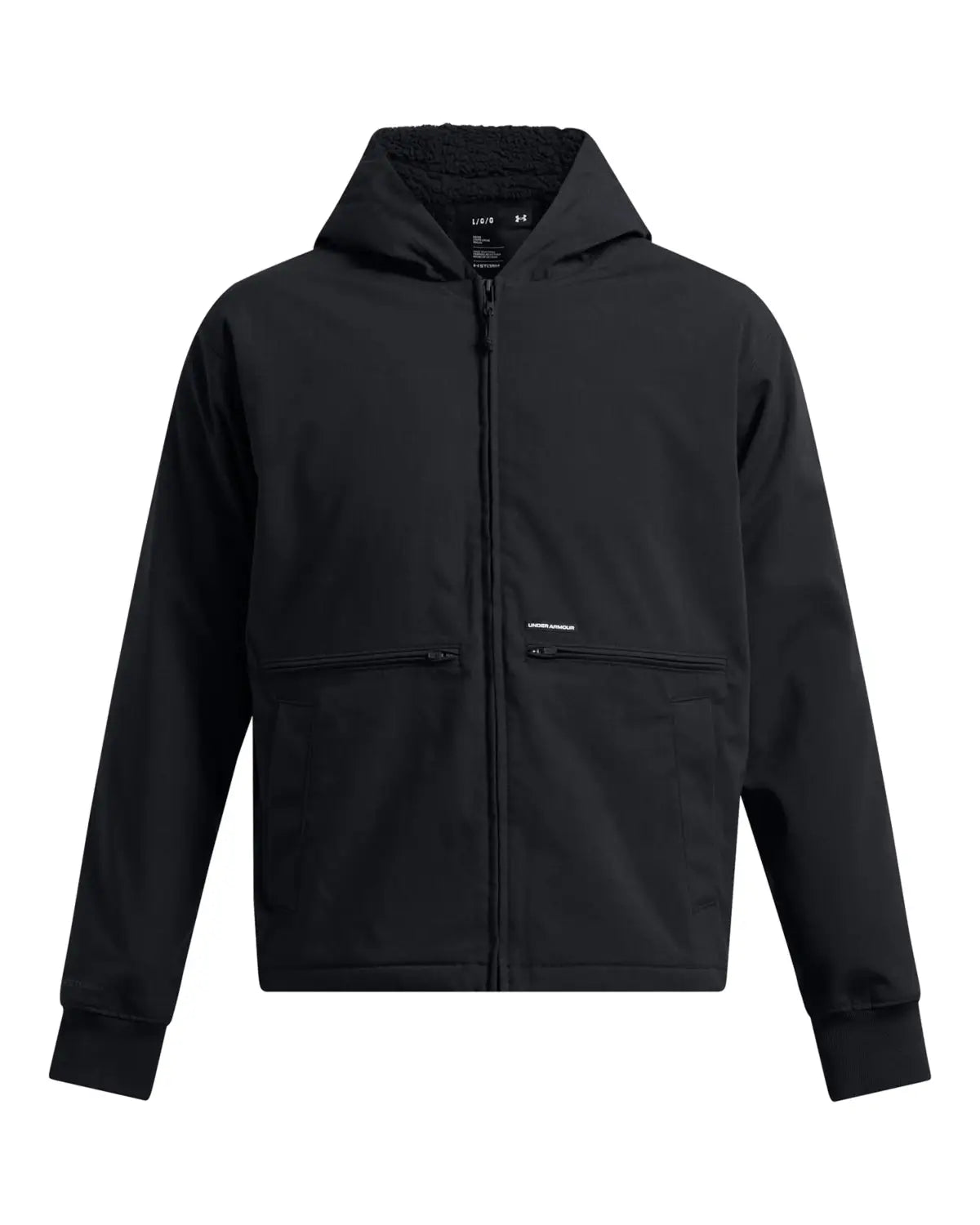 Under Armour 1387568 Icon Fleece Jacket - Black