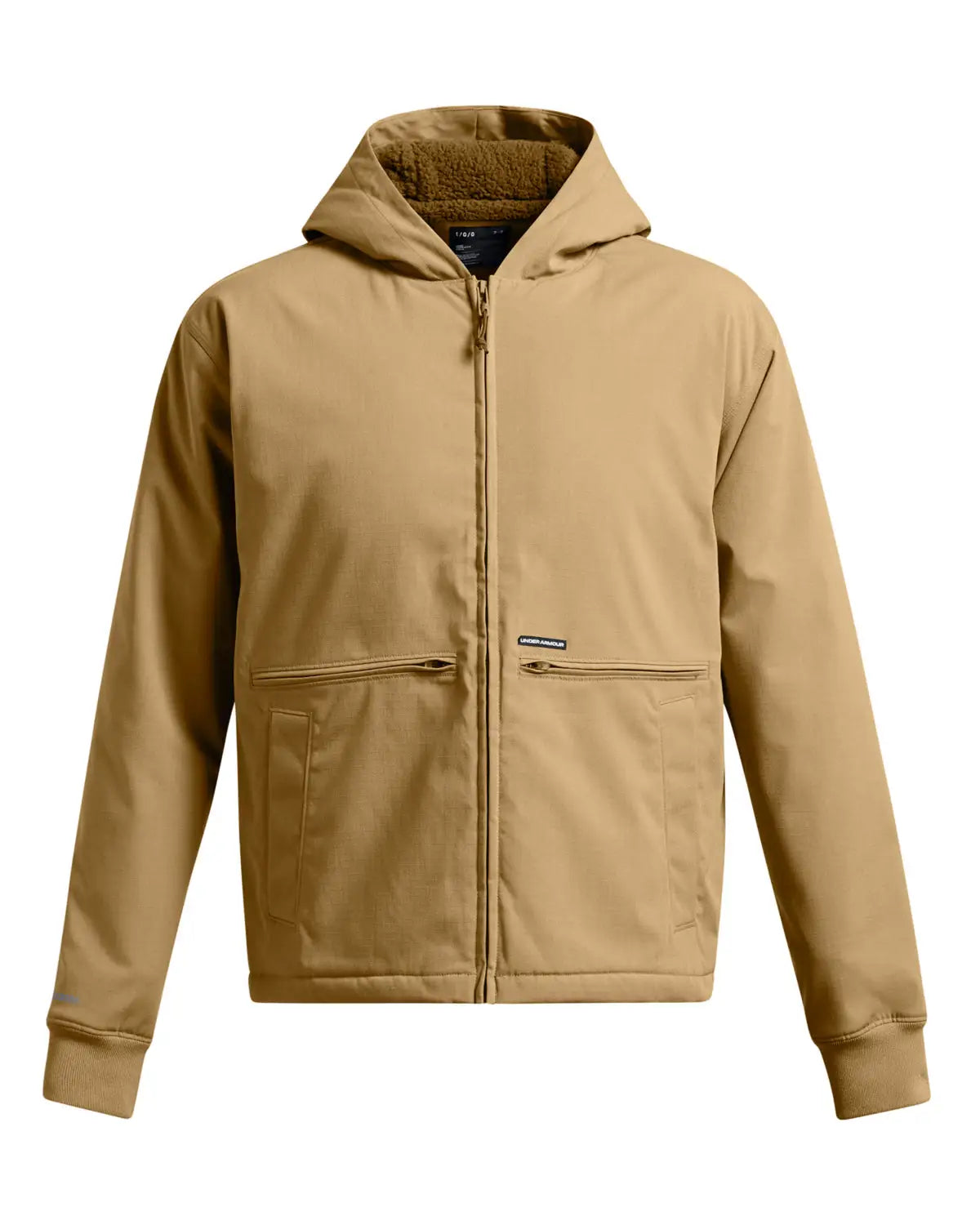 Under Armour 1387568 Icon Fleece Jacket - Camel Coyote