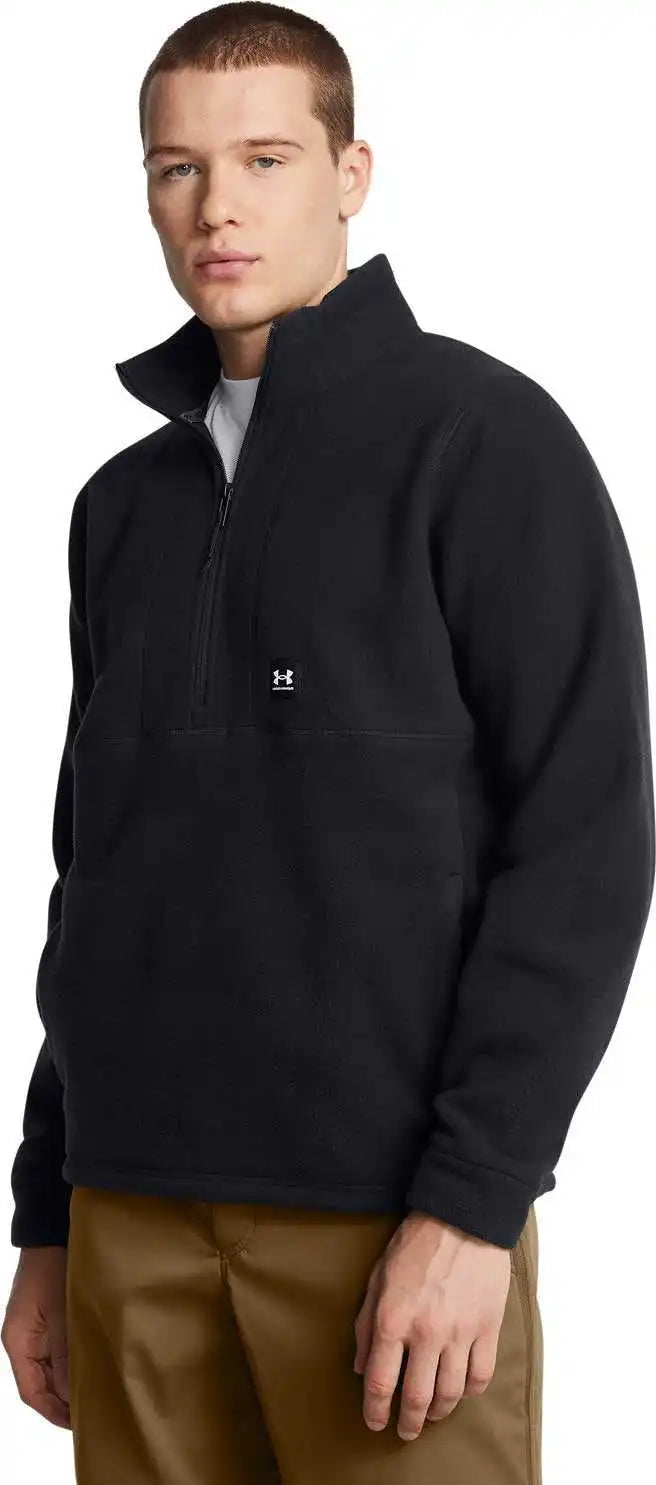 Under Armour 1387570 Men’s Expanse Fleece Half Zip Black