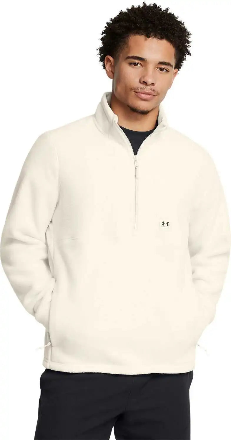 Under Armour 1387570 Men’s Expanse Fleece Half-zip - Sum Wh