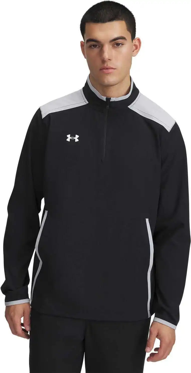 Under Armour 1389611 Men’s Motivate 30 Long Sleeve Half Zip Blk
