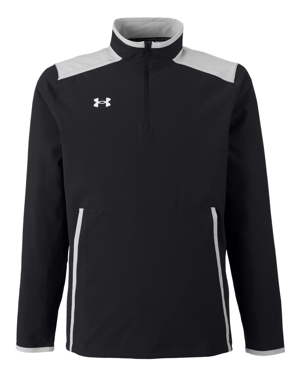Under Armour 1389611 Motivate 3.0 Long Sleeve Half-zip - Black Mod Grey White