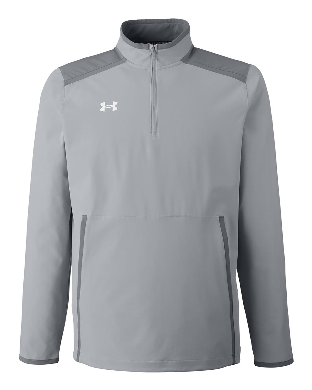Under Armour 1389611 Motivate 3.0 Long Sleeve Half-zip - Mod Grey White