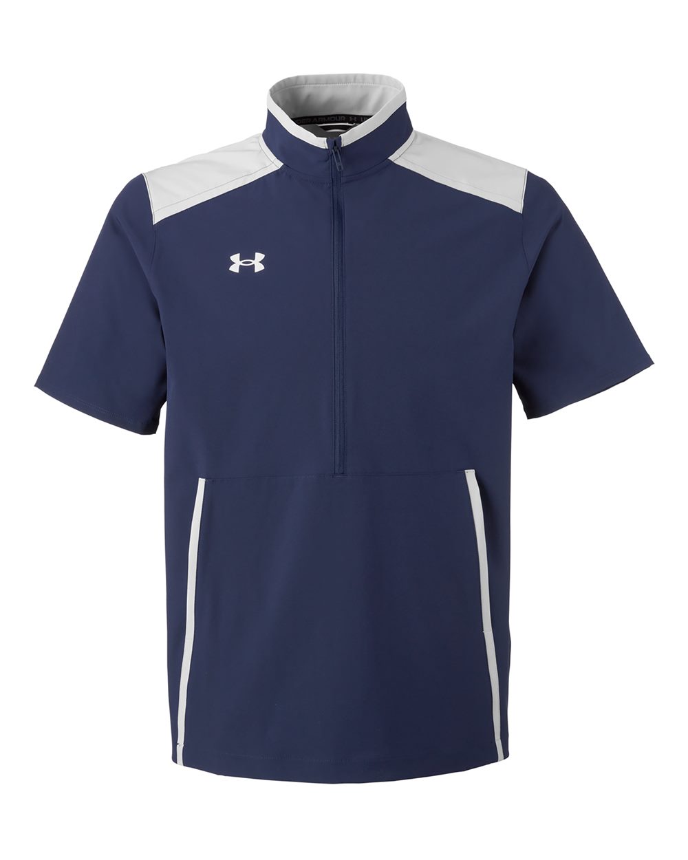 Under Armour 1389612 Motivate 3.0 Short Sleeve Half-zip - Midnight Navy White