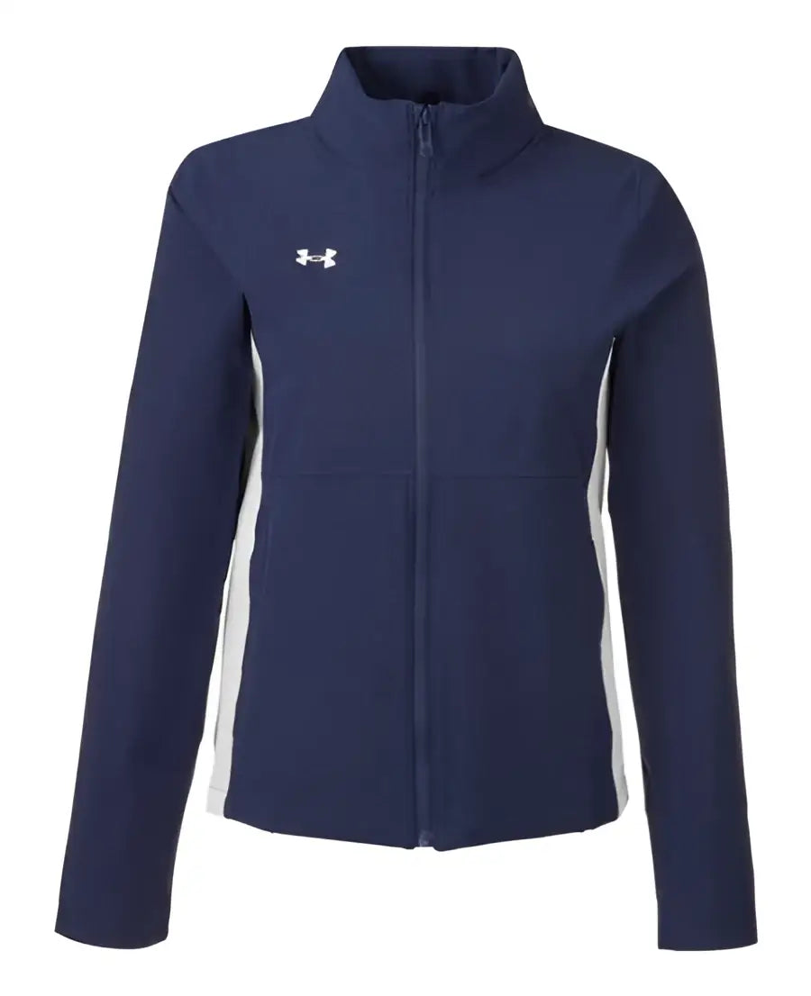 Under Armour 1389661 Women’s Rival Stretch Jacket - Midnight Navy White