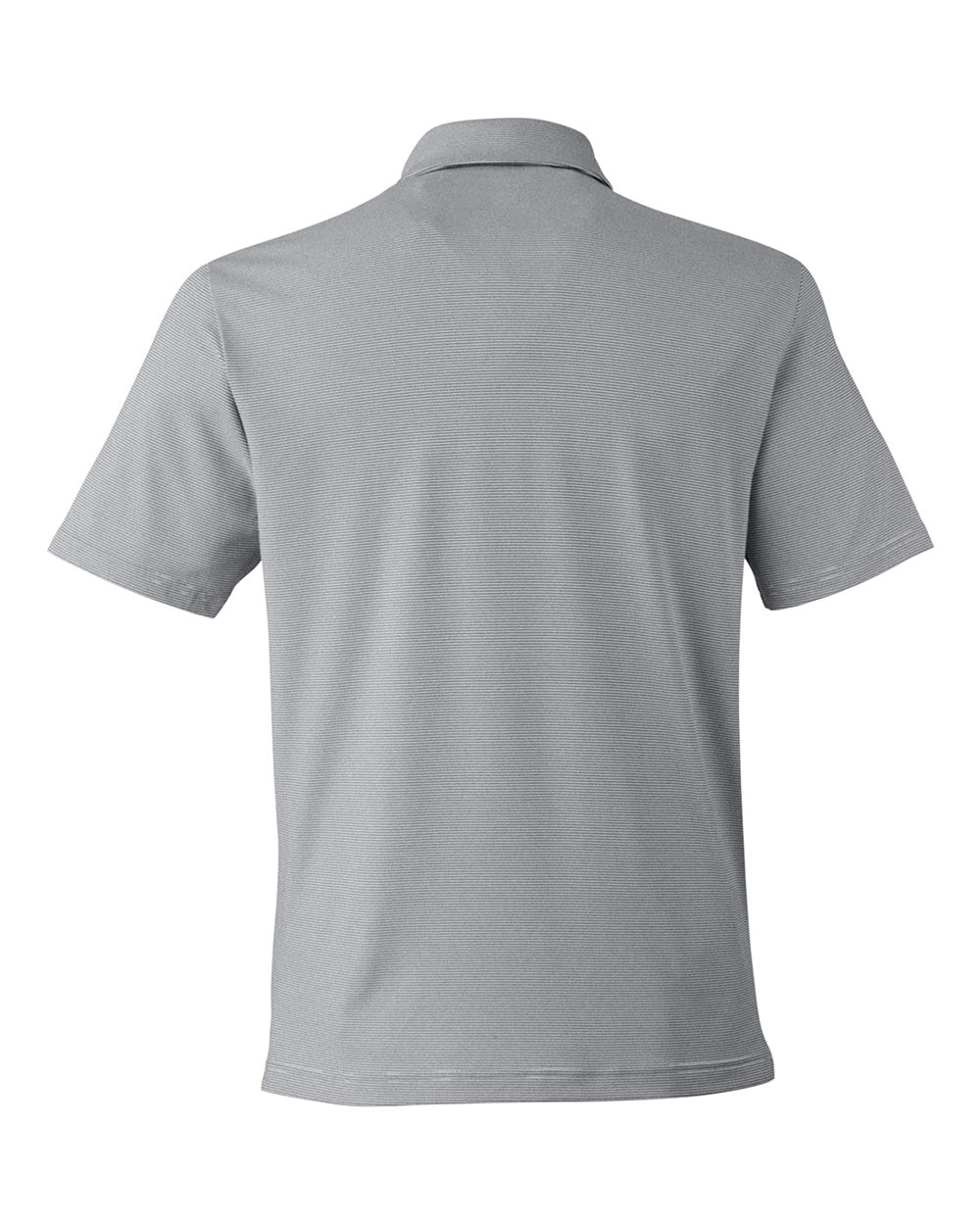 Under Armour 1389853 Destin Drive Striped Performance Polo - Mod Grey White