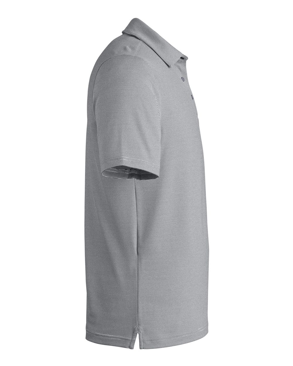Under Armour 1389853 Destin Drive Striped Performance Polo - Mod Grey White