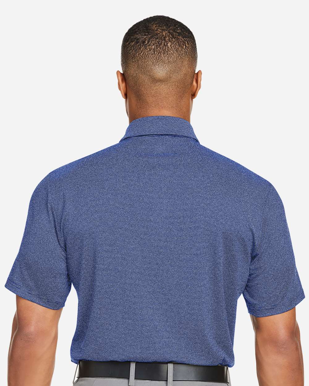 Under Armour 1389853 Destin Drive Striped Performance Polo - Royal White