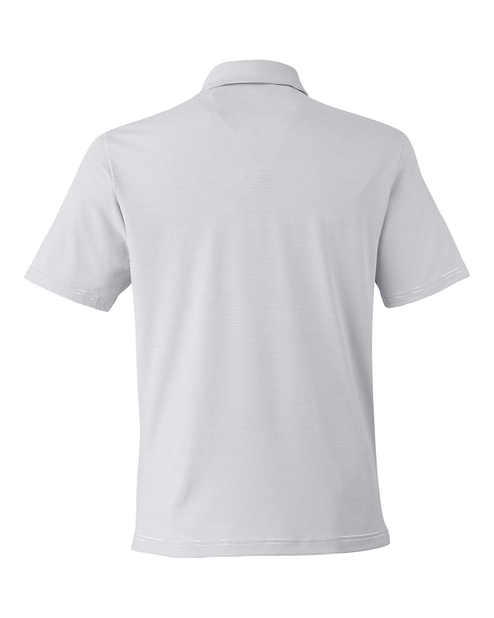 Under Armour 1389853 Destin Drive Striped Performance Polo - White Black