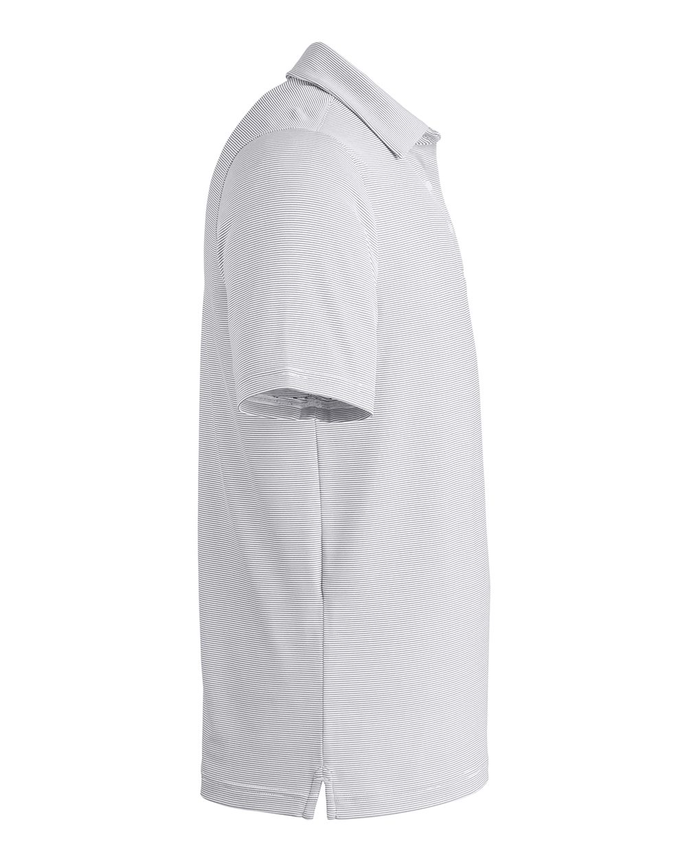Under Armour 1389853 Destin Drive Striped Performance Polo - White Black