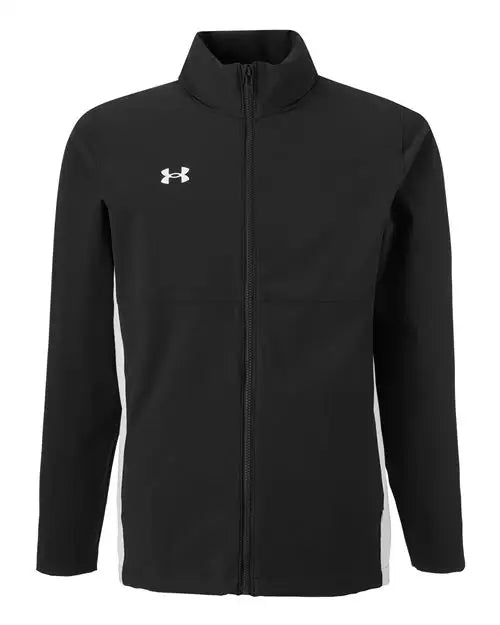 Under Armour 1390159 Rival Stretch Jacket - Black White