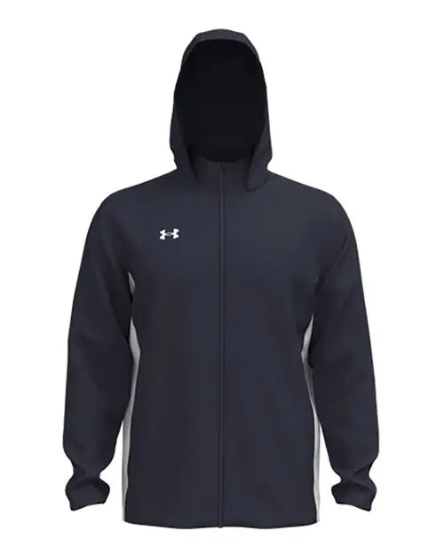 Under Armour 1390159 Rival Stretch Jacket - Midnight Navy White