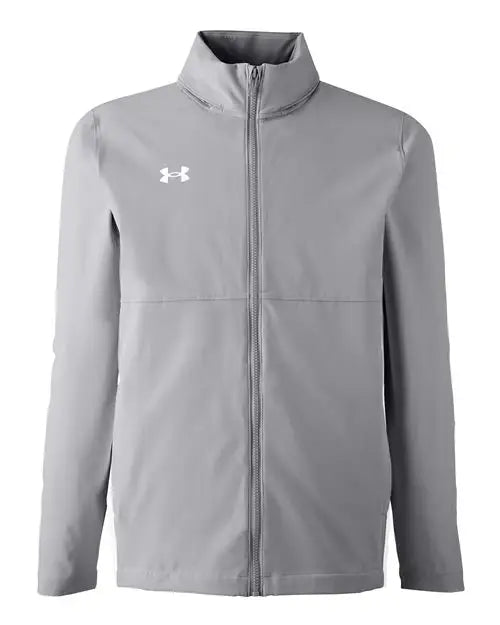 Under Armour 1390159 Rival Stretch Jacket - Mod Grey White