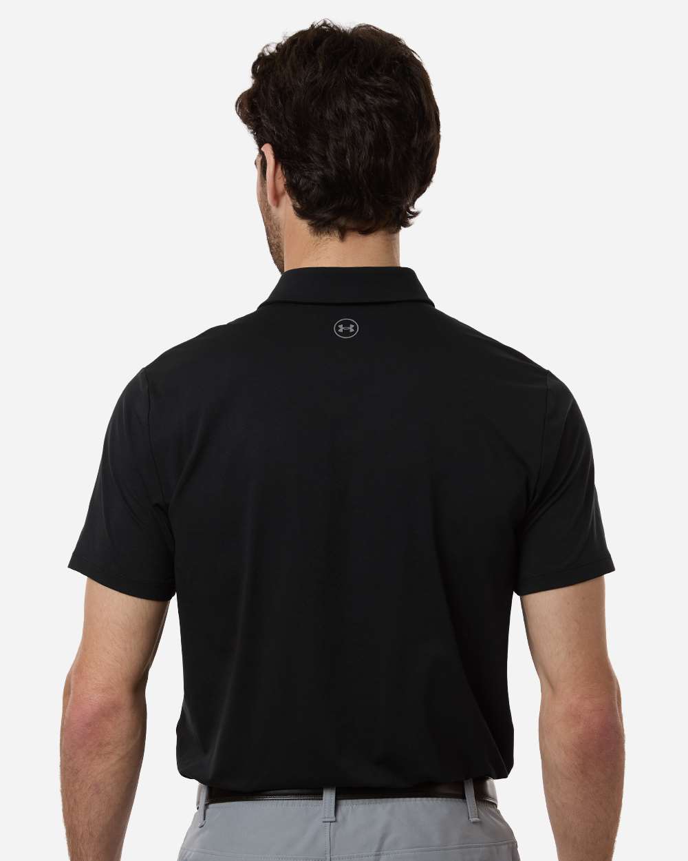 Under Armour 6009652 Men’s Drive Bonded Polo - Black Steel