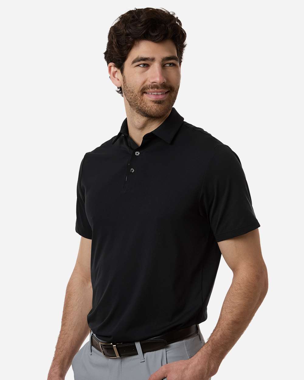 Under Armour 6009652 Men’s Drive Bonded Polo - Black Steel