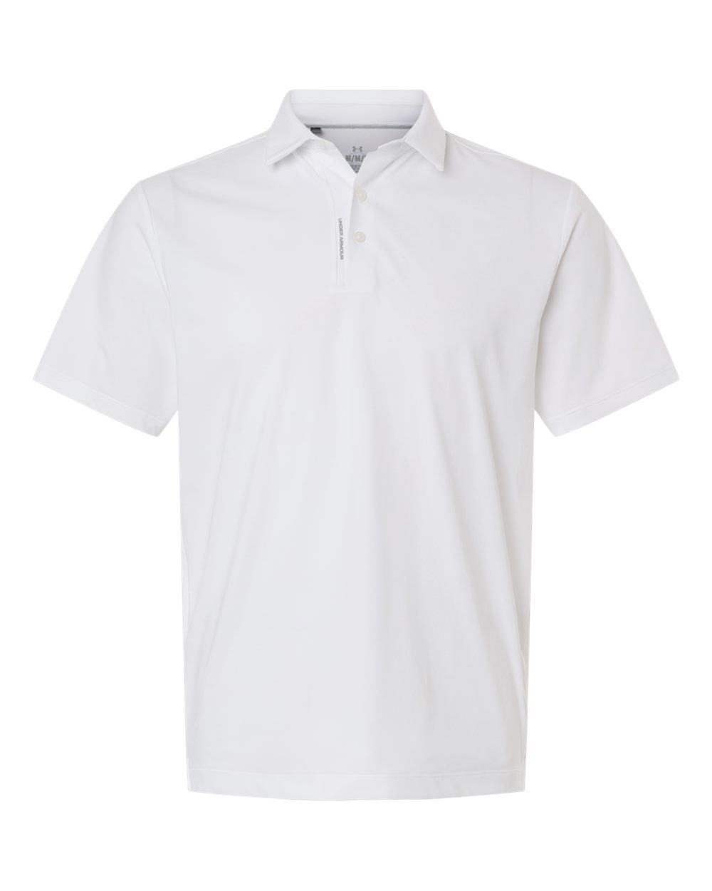 Under Armour 6009652 Men’s Drive Bonded Polo - White Halo Grey