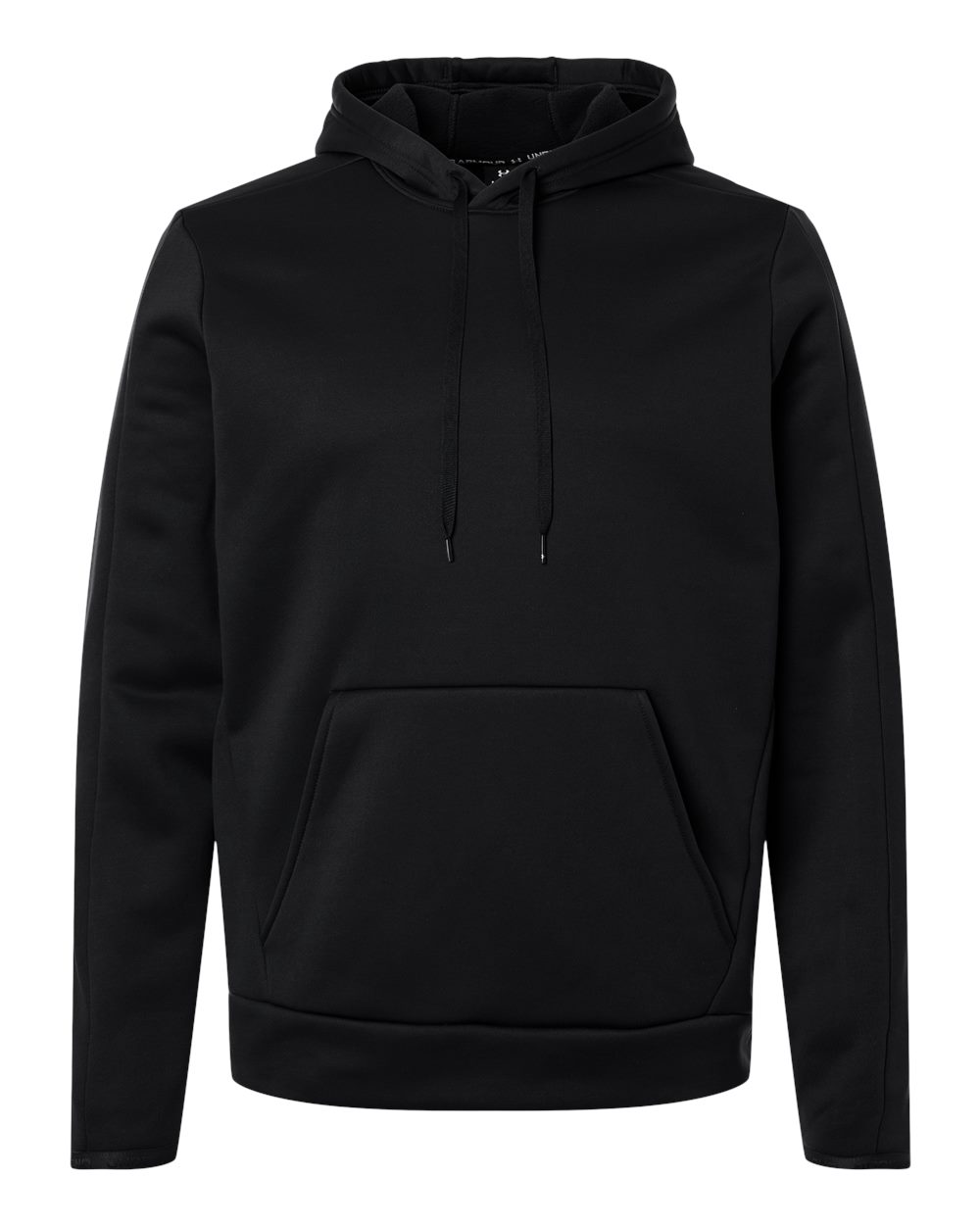 Under Armour 6010164 Men’s Fleece Pro Hooded Sweatshirt - Black White