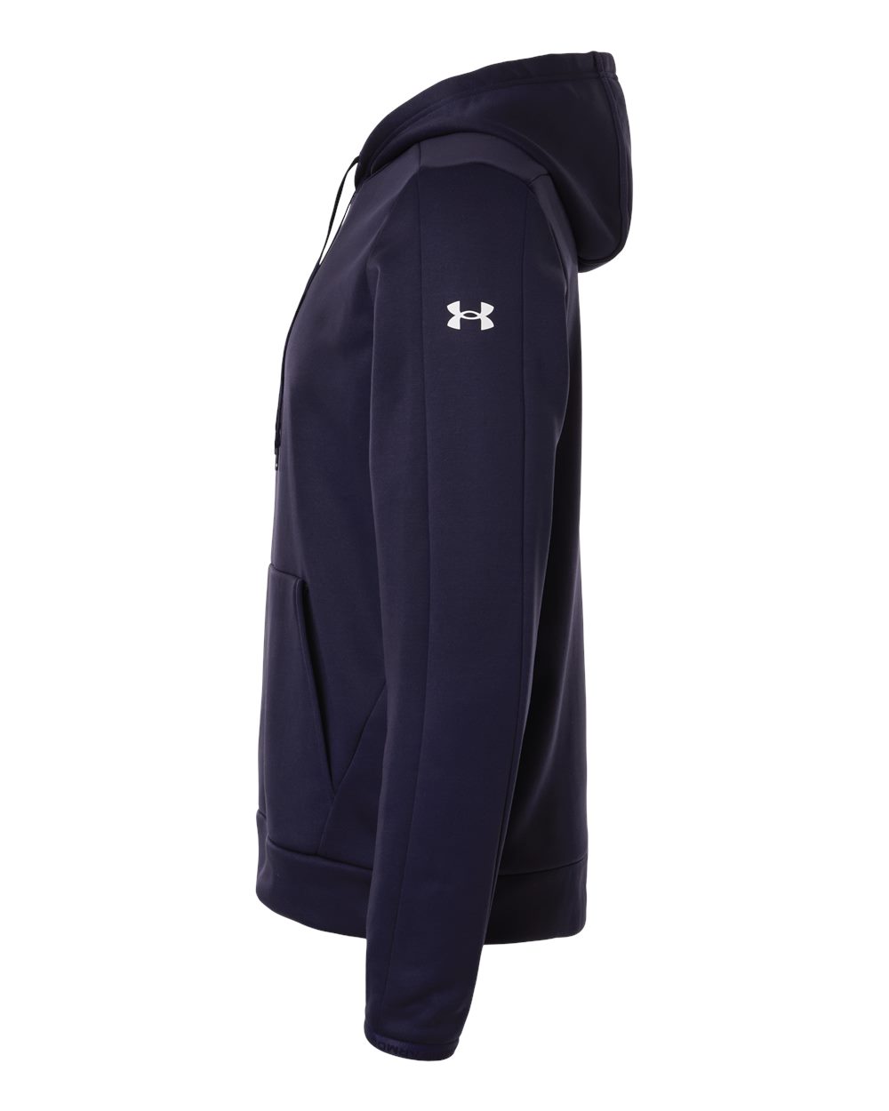 Under Armour 6010164 Men’s Fleece Pro Hooded Sweatshirt - Midnight Navy White