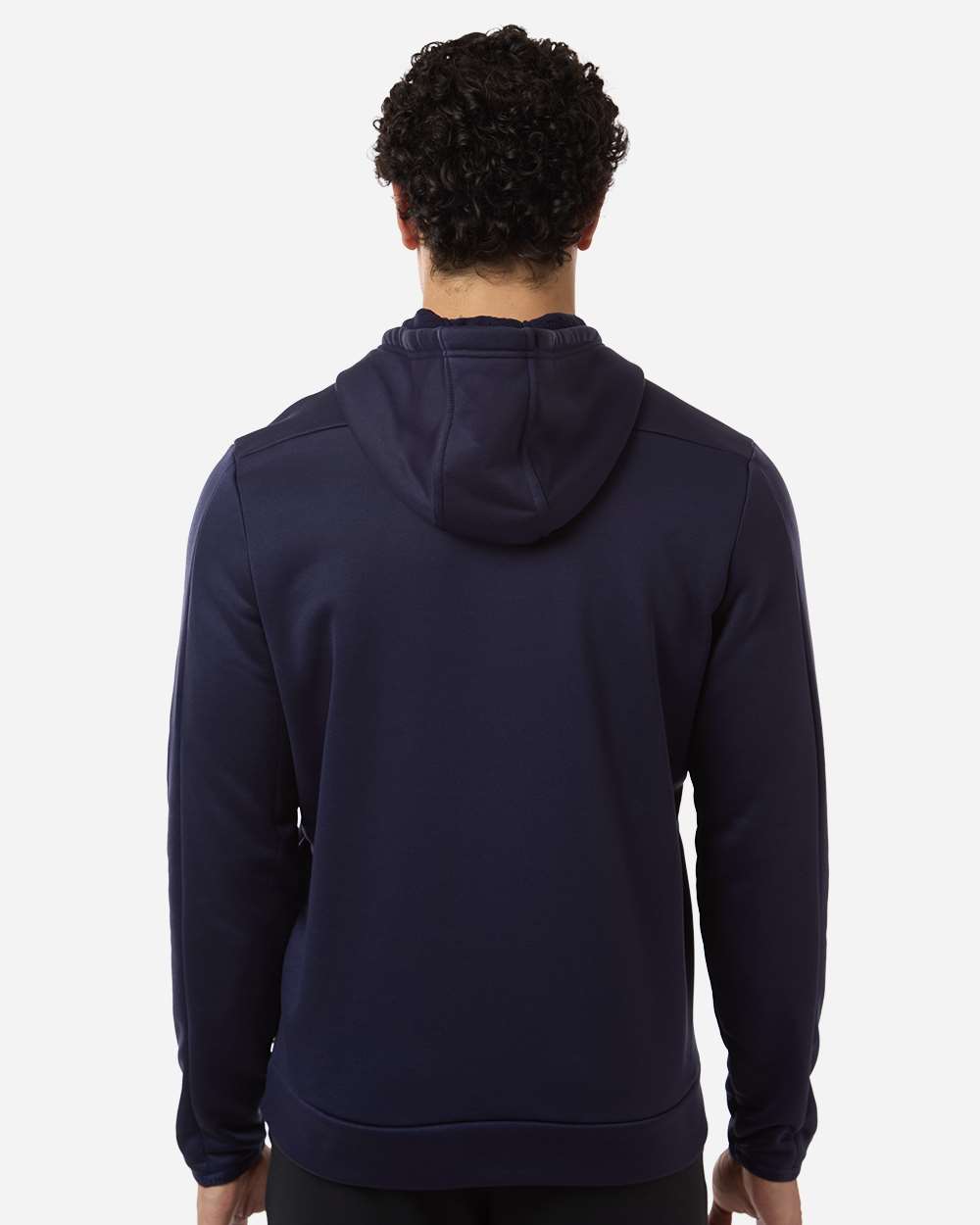 Under Armour 6010164 Men’s Fleece Pro Hooded Sweatshirt - Midnight Navy White