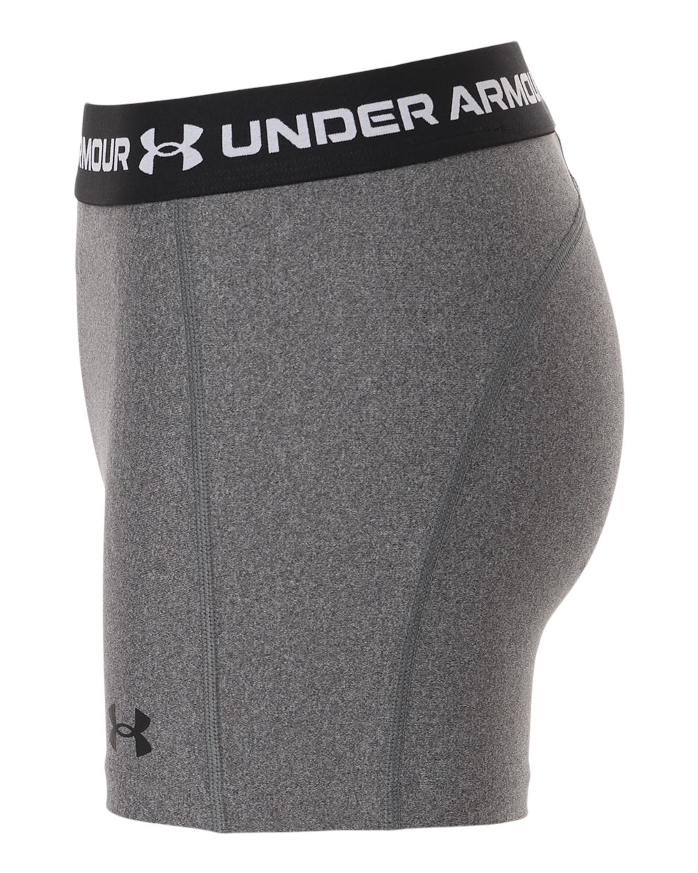 Under Armour 6010725 Women’s Heatgear 3’’ Shorty - Charcoal Light Heather Black
