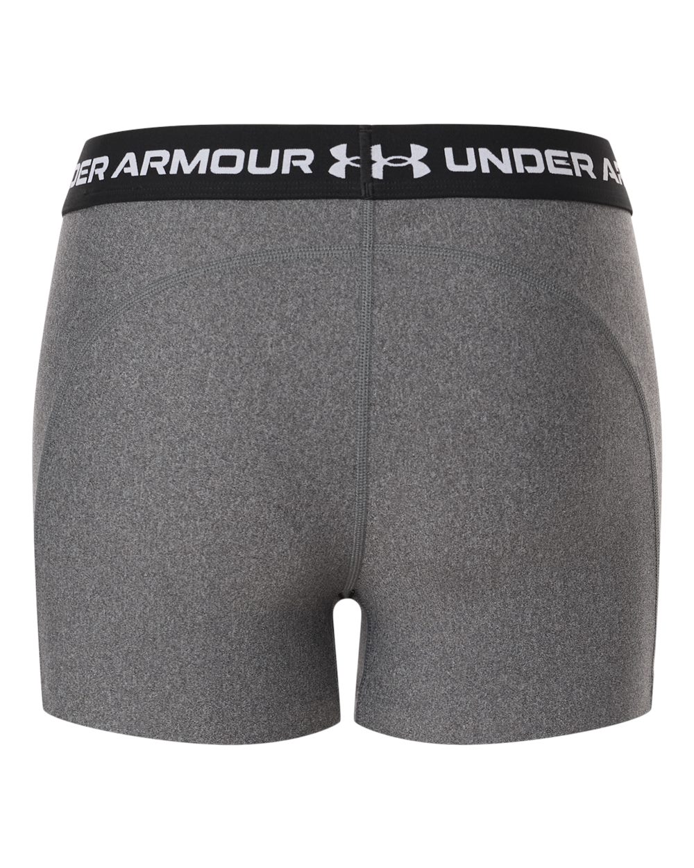 Under Armour 6010725 Women’s Heatgear 3’’ Shorty - Charcoal Light Heather Black