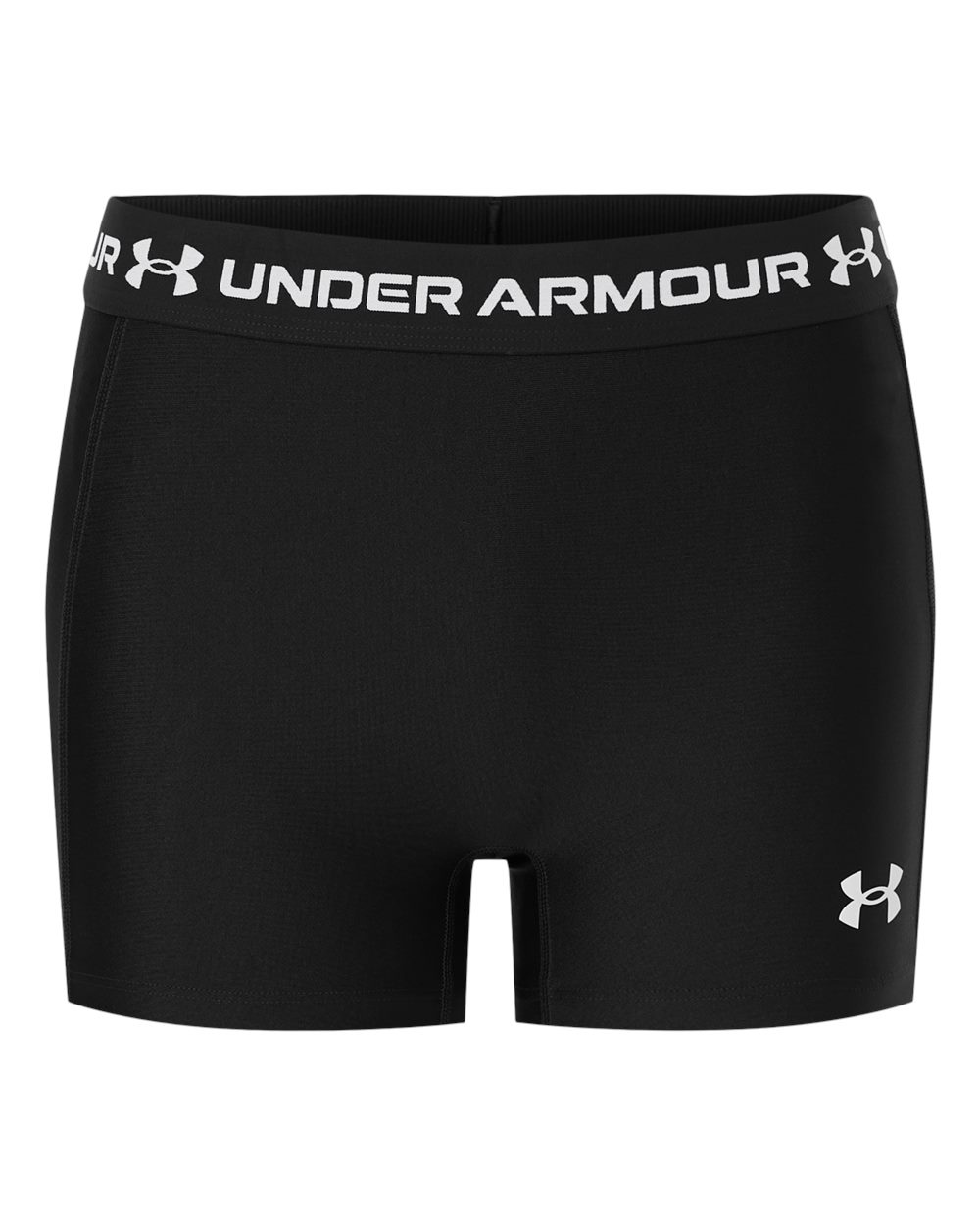 Under Armour 6010725 Women’s Heatgear 3’’ Shorty - Ultimate Black White