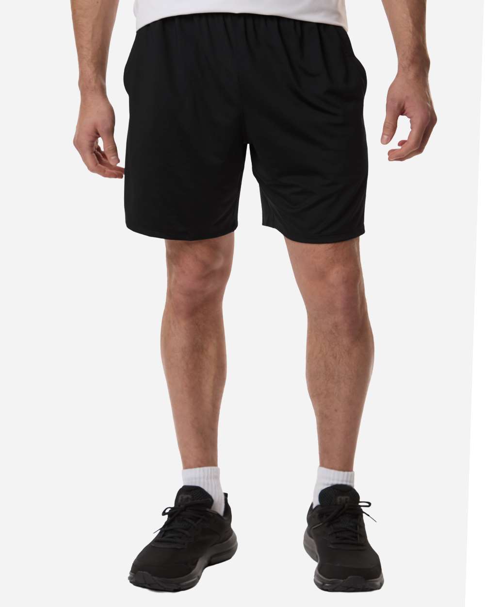 Under Armour 6010858 Men’s Tech Vent 7’’ Shorts - Black Pitch Grey