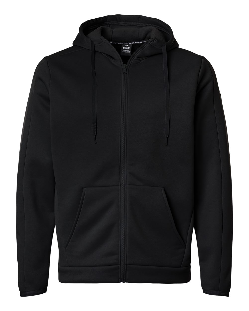 Under Armour 6010886 Men’s Fleece Pro Hooded Full-zip - Black White