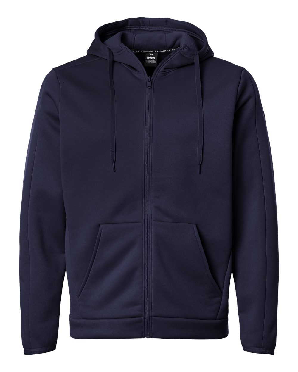 Under Armour 6010886 Men’s Fleece Pro Hooded Full-zip - Midnight Navy White